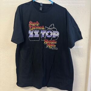 ZZ Top 'Sharp Dressed Simple Man' 2023 tour tee shirt